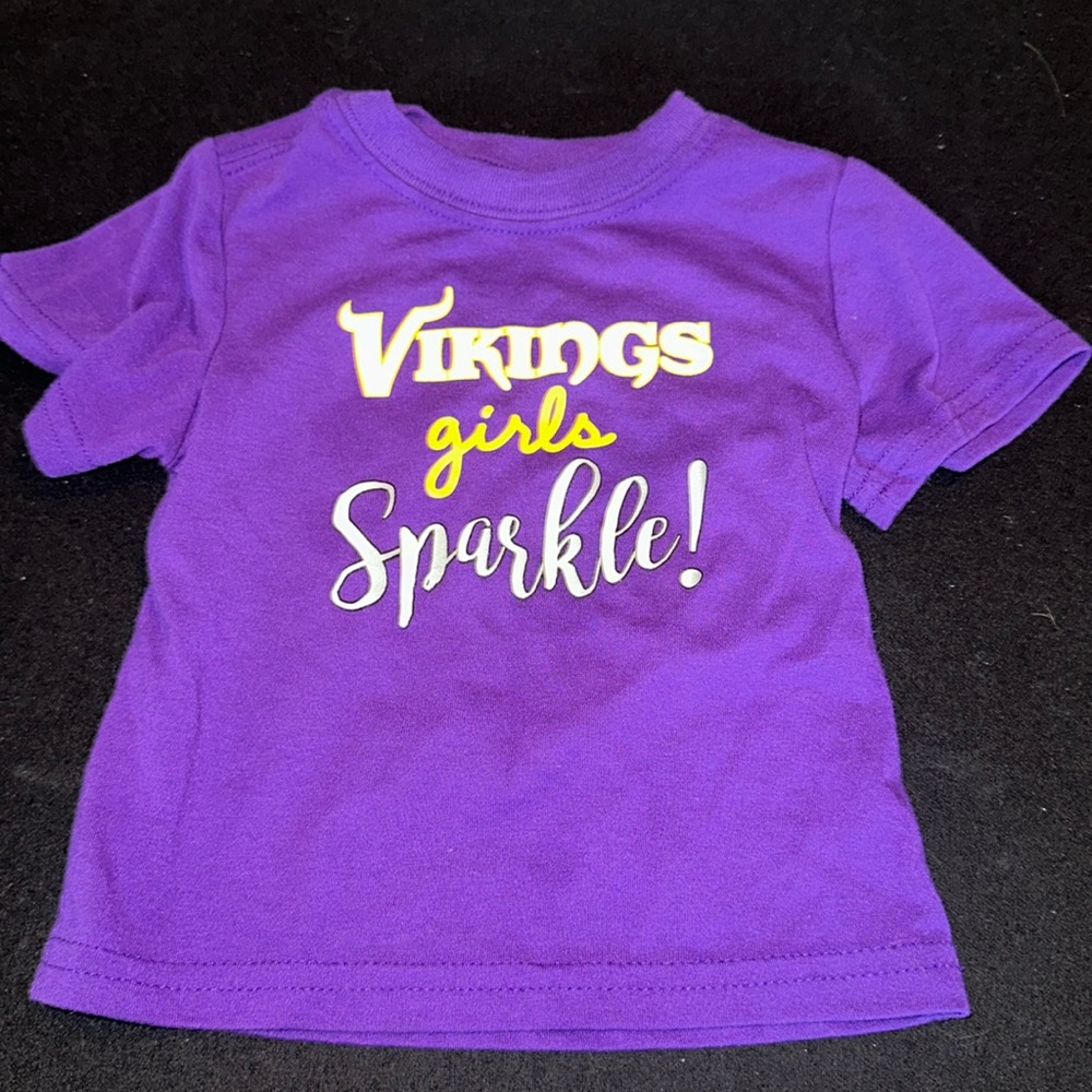 Vikings Girls Sparkle T-Shirt